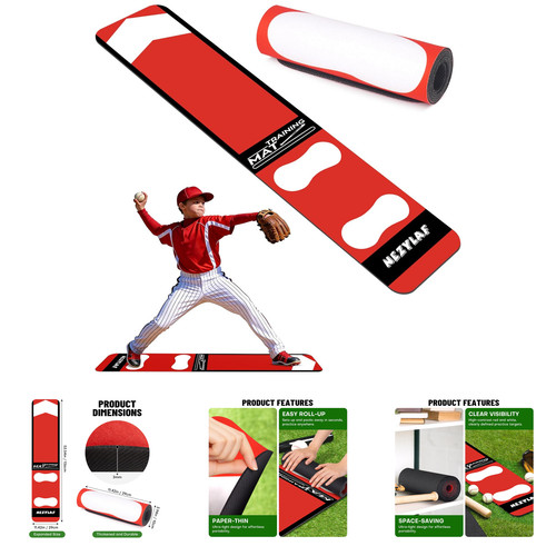 Softball pitching mat for - pitching,